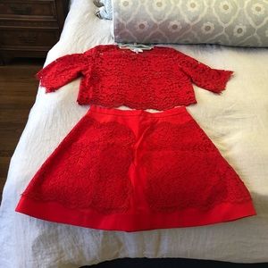 Alexis Lace Two Piece Outfit